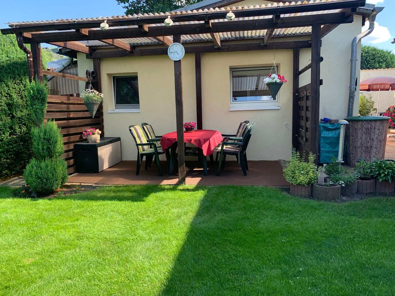 Eingang Ferienhaus Rosin