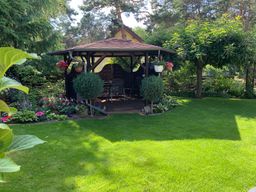 Garten Ferienhaus Rosin Töplitz